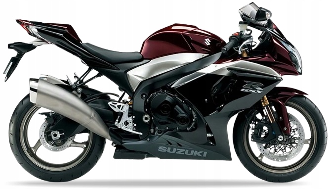 Samolepky Juula Pro Suzuki Gsx-r 1000 2009 Tmavě Červená Ymk Černá 019