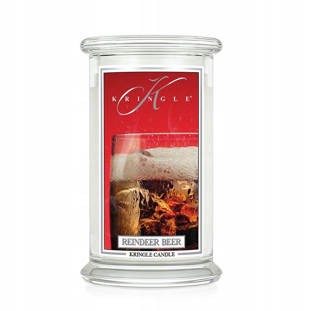 Velká svíčka Reindeer Beer Kringle Candle