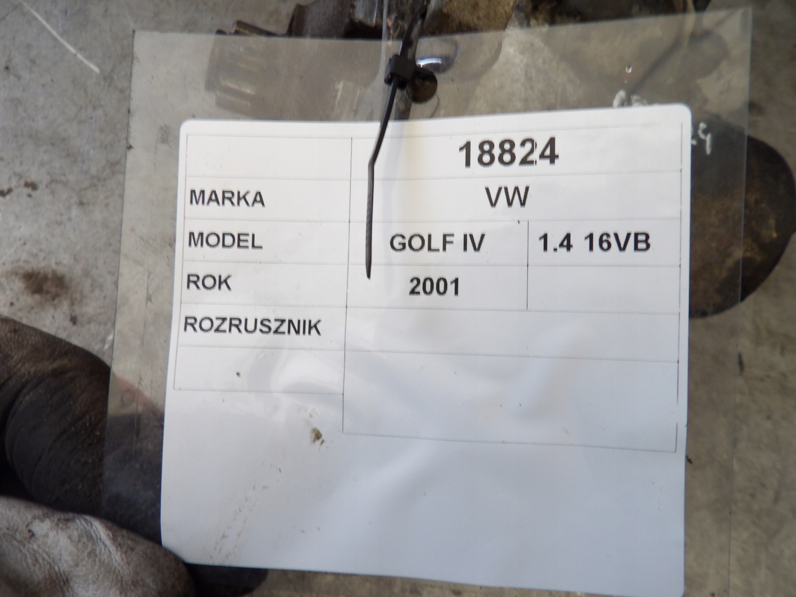 Volkswagen Golf IV starter 020911023F 001121006