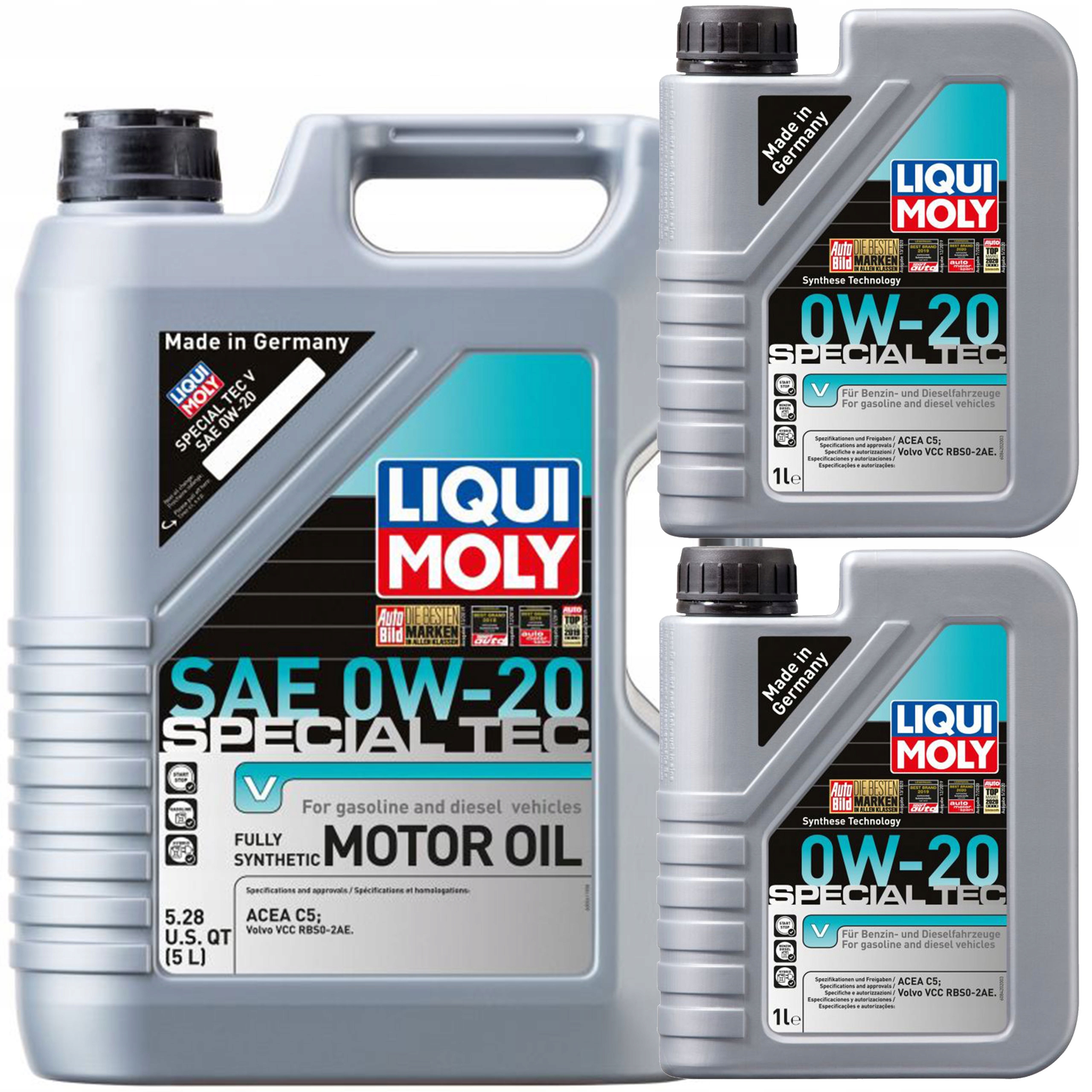 Liqui Moly LM20632 Olej Special TEC V 0W-20 7L