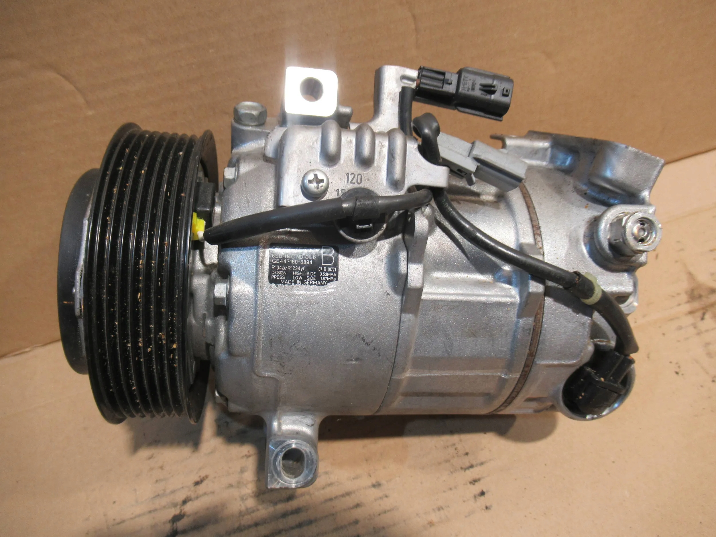 компрессор кондиционера renault ESPACE V 2.0