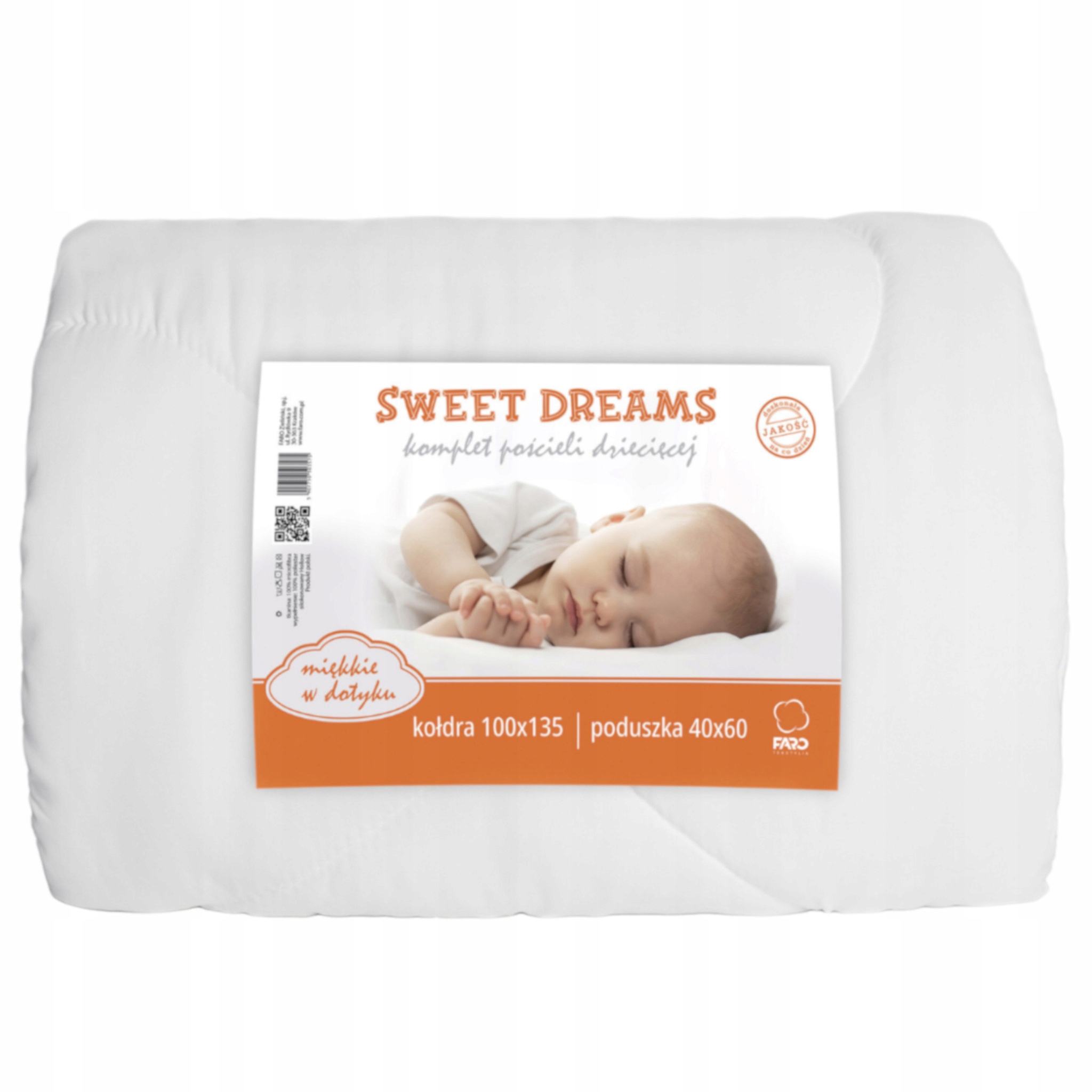 KOŁDRA POŚCIEL 100X135 DZIECIĘCA DO ŁÓŻECZKA NIEMOWLĘCA ANTYALERGICZNA EAN (GTIN) 5907750594504