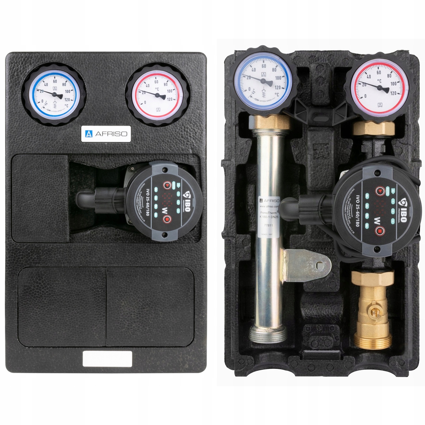 Primothermová Čerpacia Skupina Bez Miešania DN25 Afriso Elektronická Pumpa Ibo