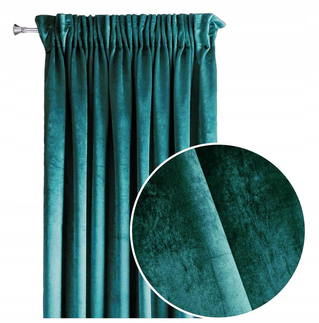 

Zasłona Velvet 140x250 Welwet Welur Na Taśmę Żabki