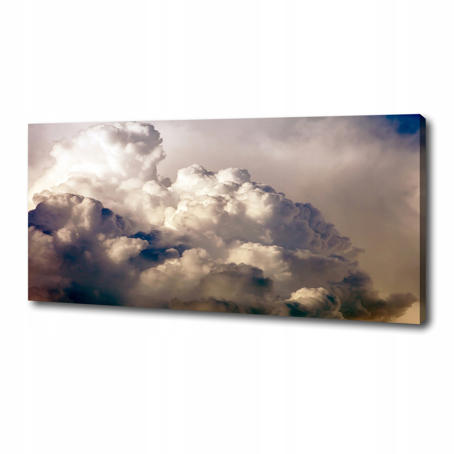 

Foto obraz na płótnie Chmury na niebie 125x50 cm