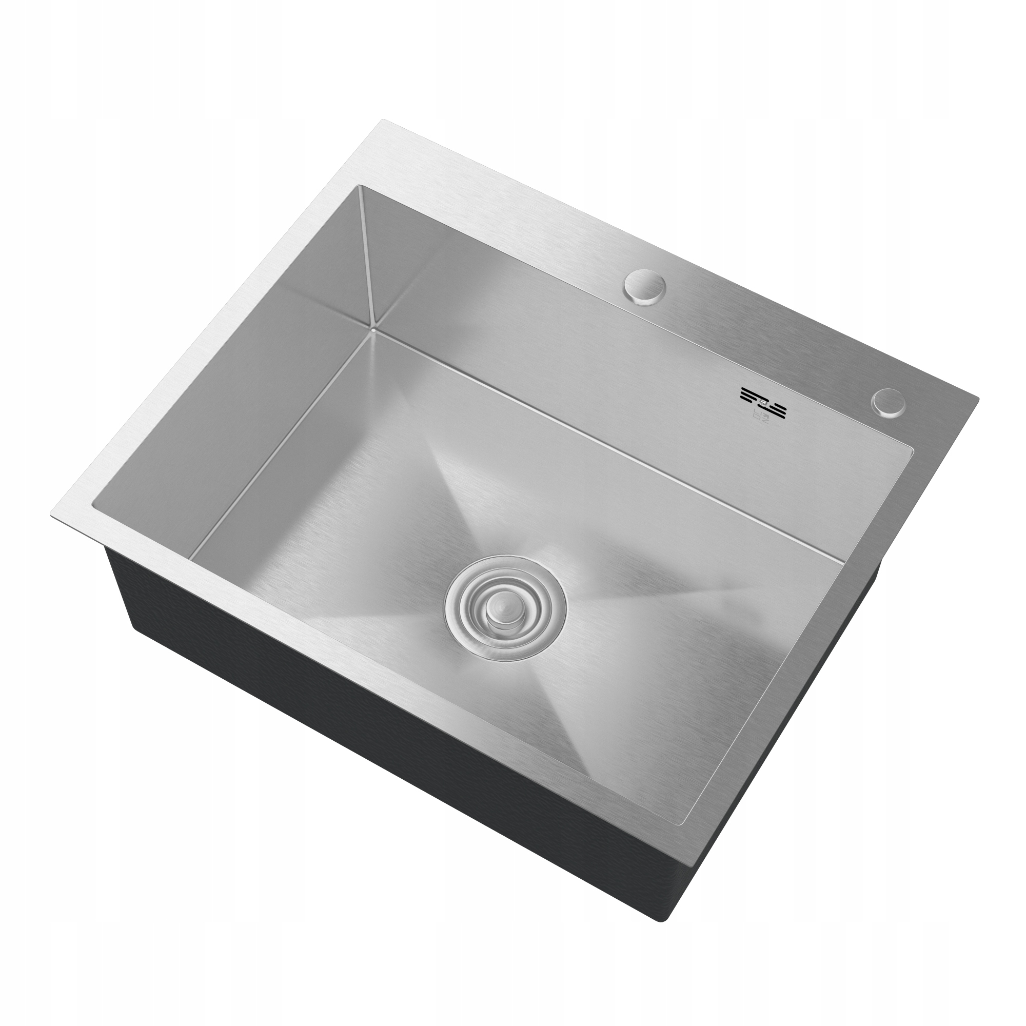 Drez Chrómový Oceľový 1-KOMOROVÝ 60x50 Sifón