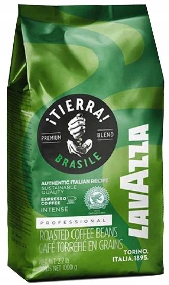 kawa ziarnista Lavazza Tierra Brasile 1KG