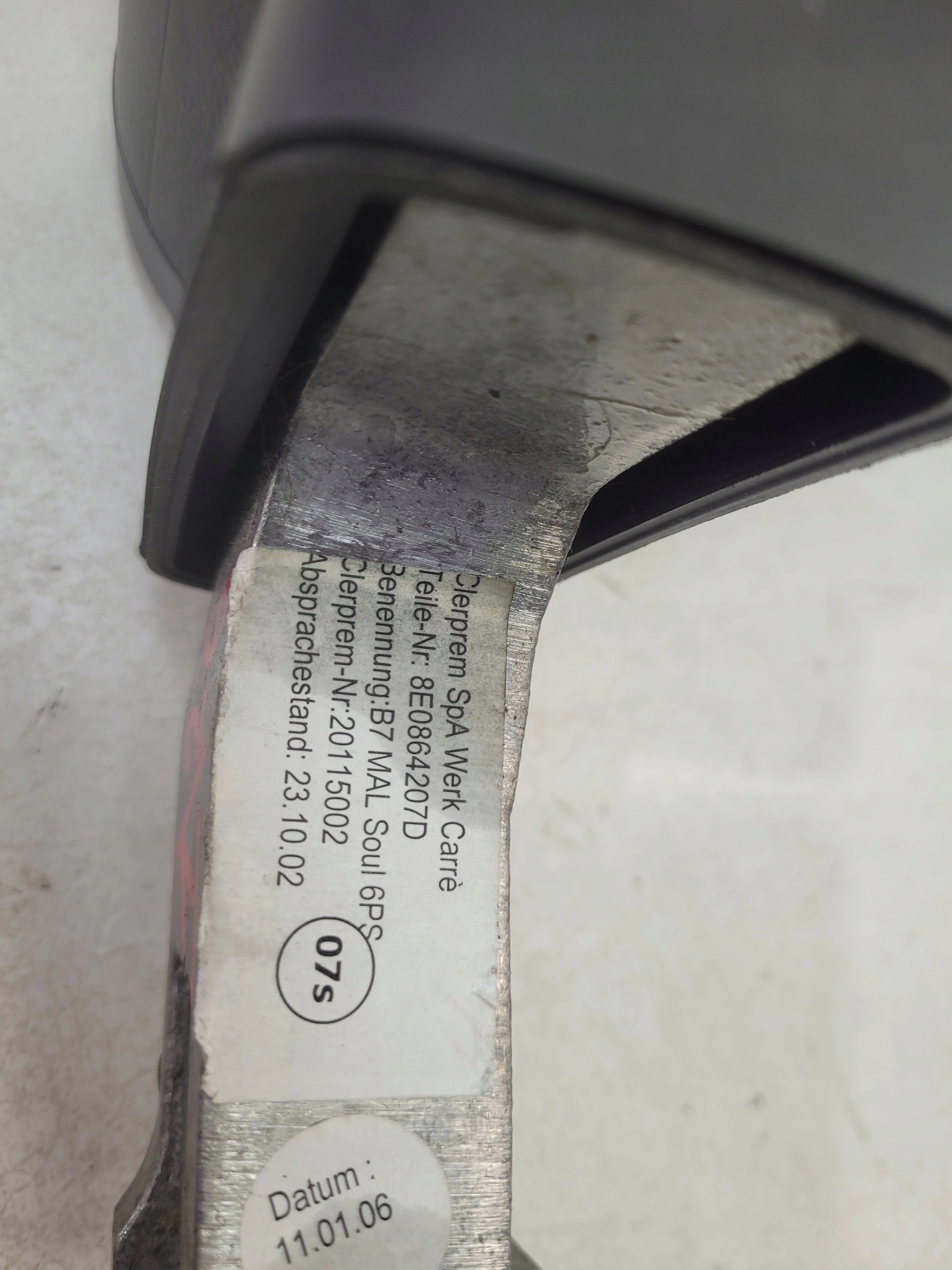 armrest front AUDI A4 B6 B7 WELUR 8E0864207D 1/26