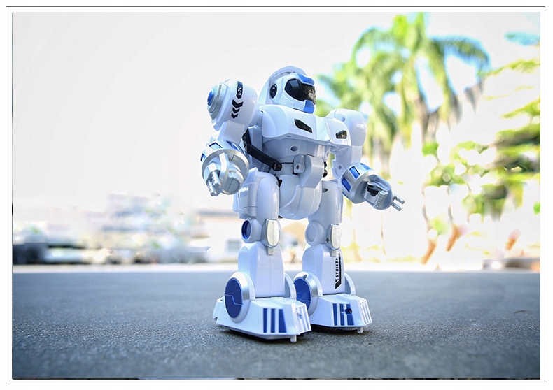 ROBOT INTERAKTYWNY ZDALNIE STEROWANY TRANSFORMERS Kolor dominujący biel