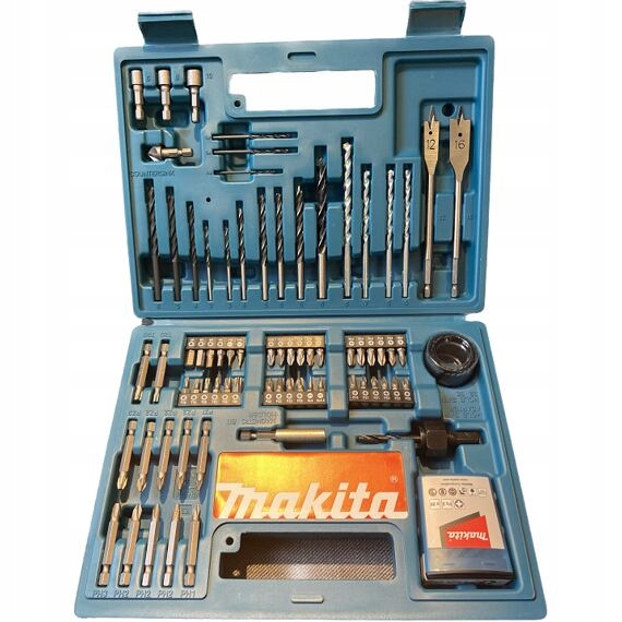 Makita B-54520 sada bitů a vrtáků 100ks, Ph kufr