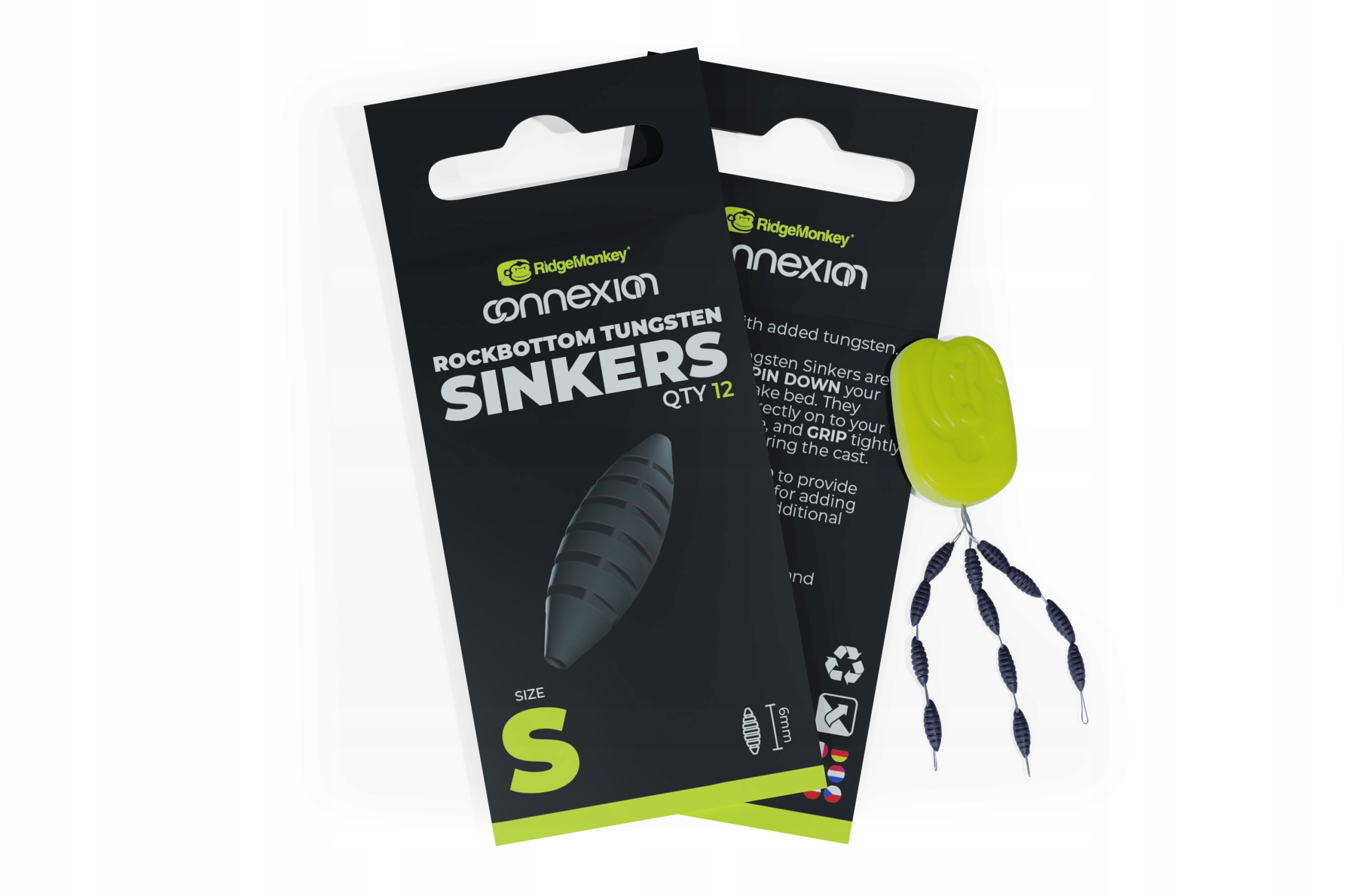 Ridge Monkey Connexion Rock Bottom Sinkers Small