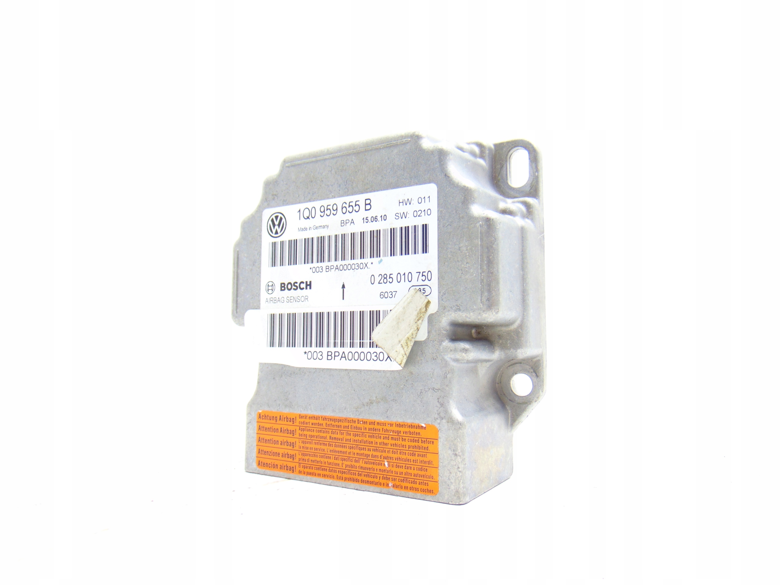модуль подушек безопасности подушки vw EOS 1Q0959655B 0285010750