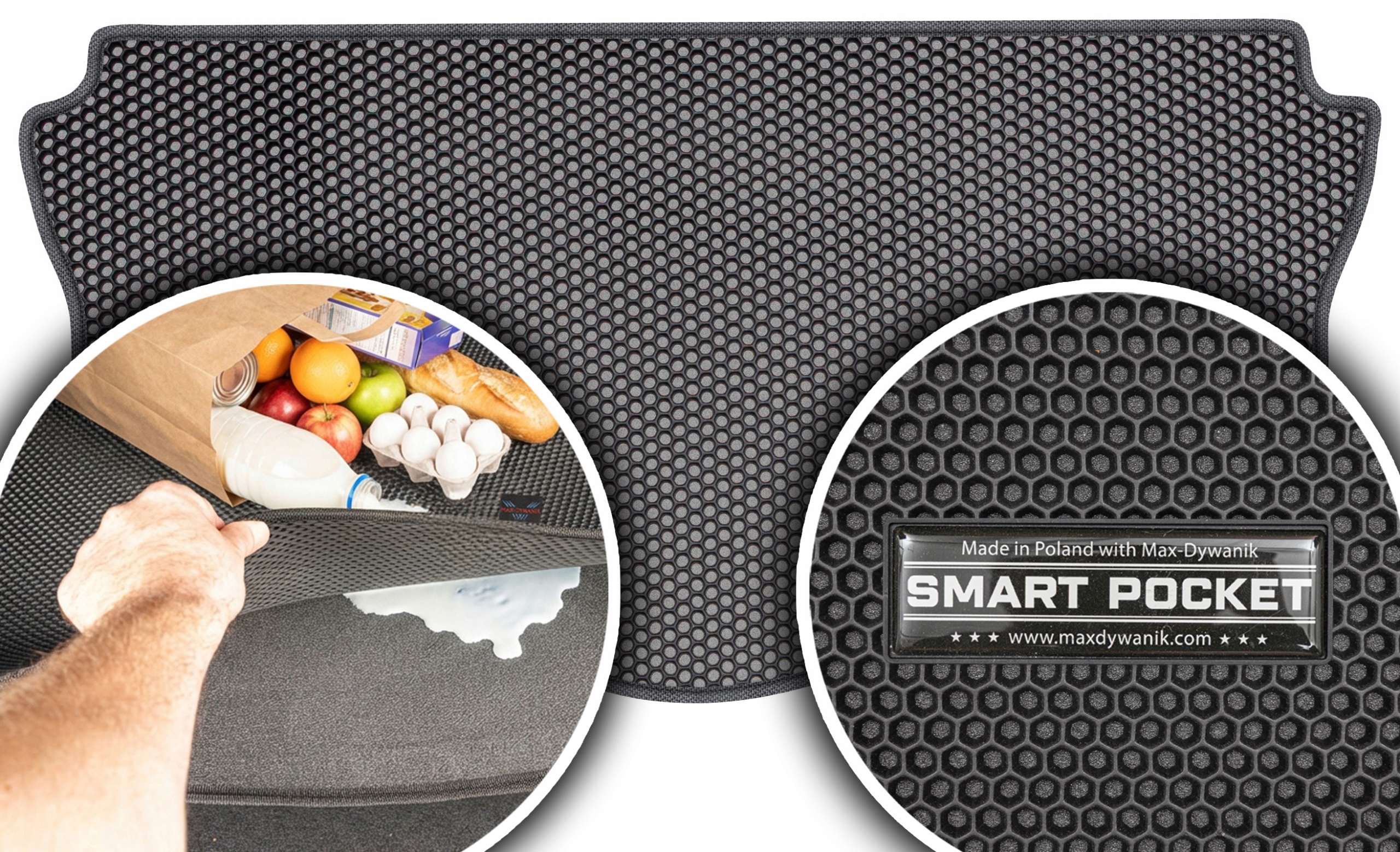 Toyota Aygo I Hatchback 2005-2014 Vložka do kufru Eva Smart Pocket