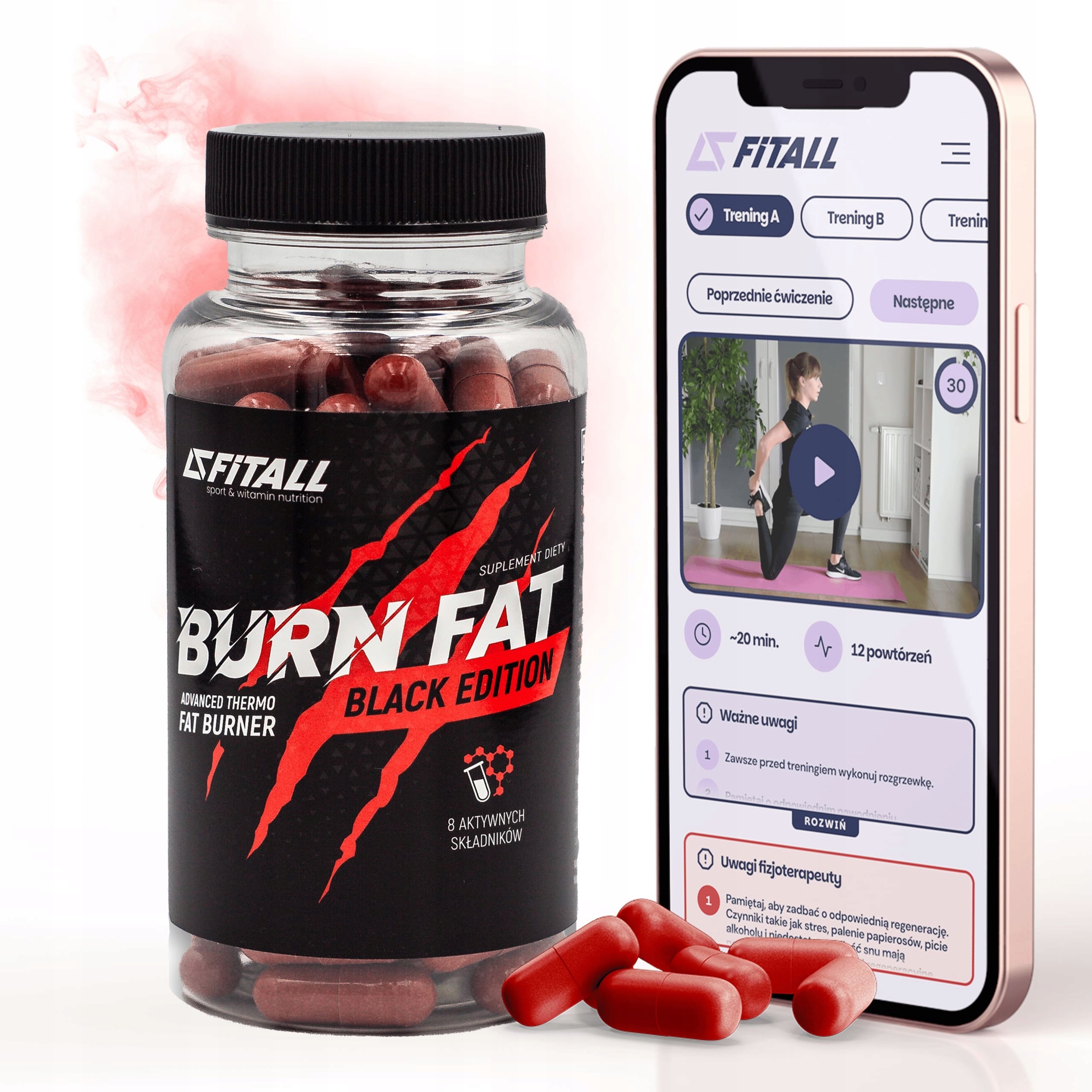 Spalovač Břišního Tuku Burn Fat Black Dárek Zdarma Dieta A Trénink