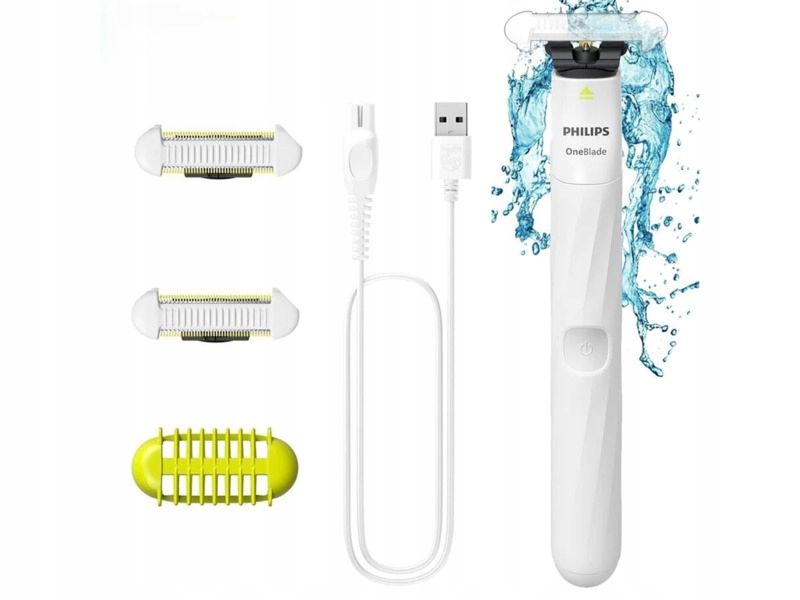 Trymer Philips OneBlade Intimate QP1924-30, w zestawie 2 Ostrza