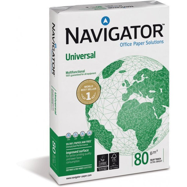 

Papier ksero A3 80g Navigator Universal klasa A+