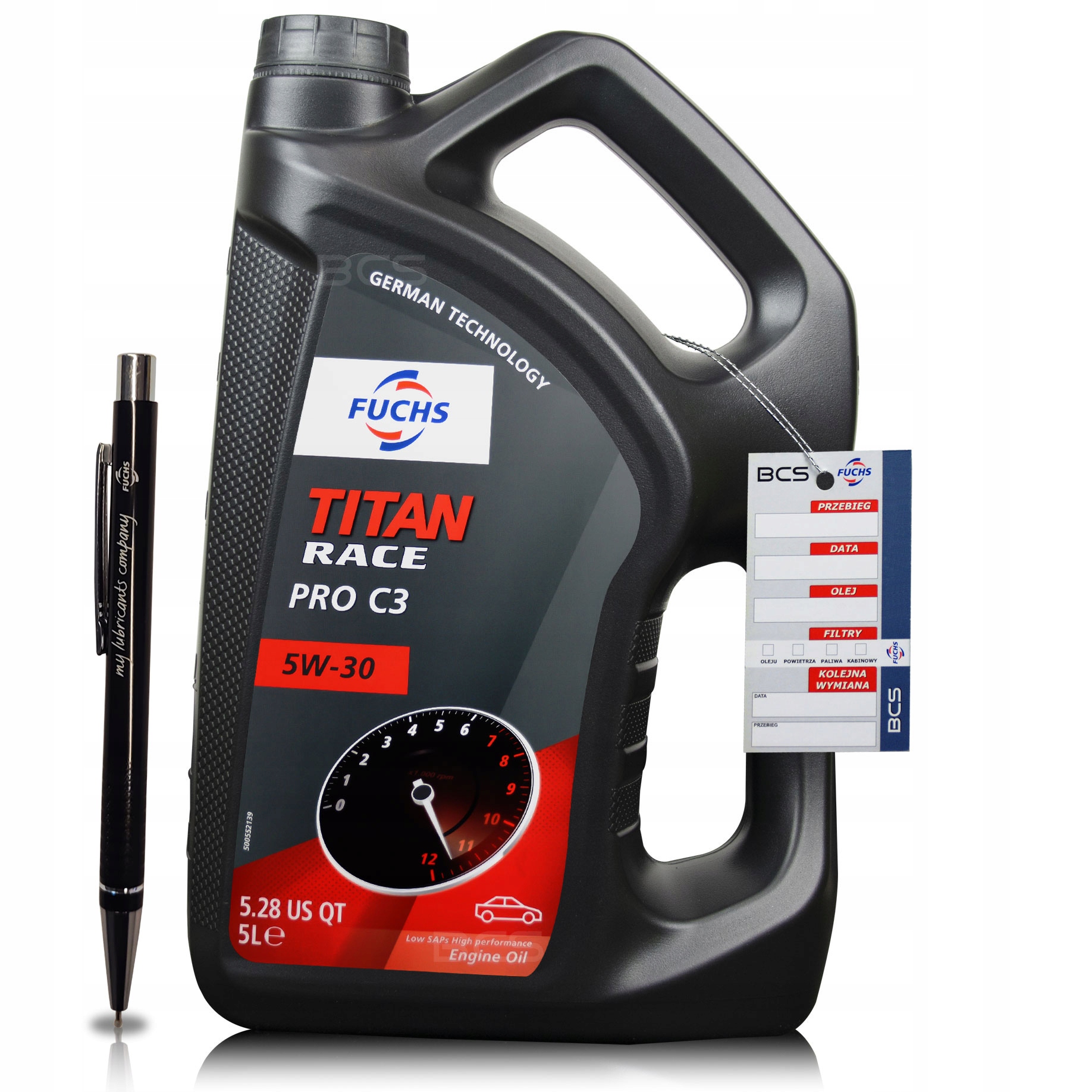 5 Litrów Fuchs Titan Race Pro C3 5W30 Syntetyczny Olej Silnikowy 5L
