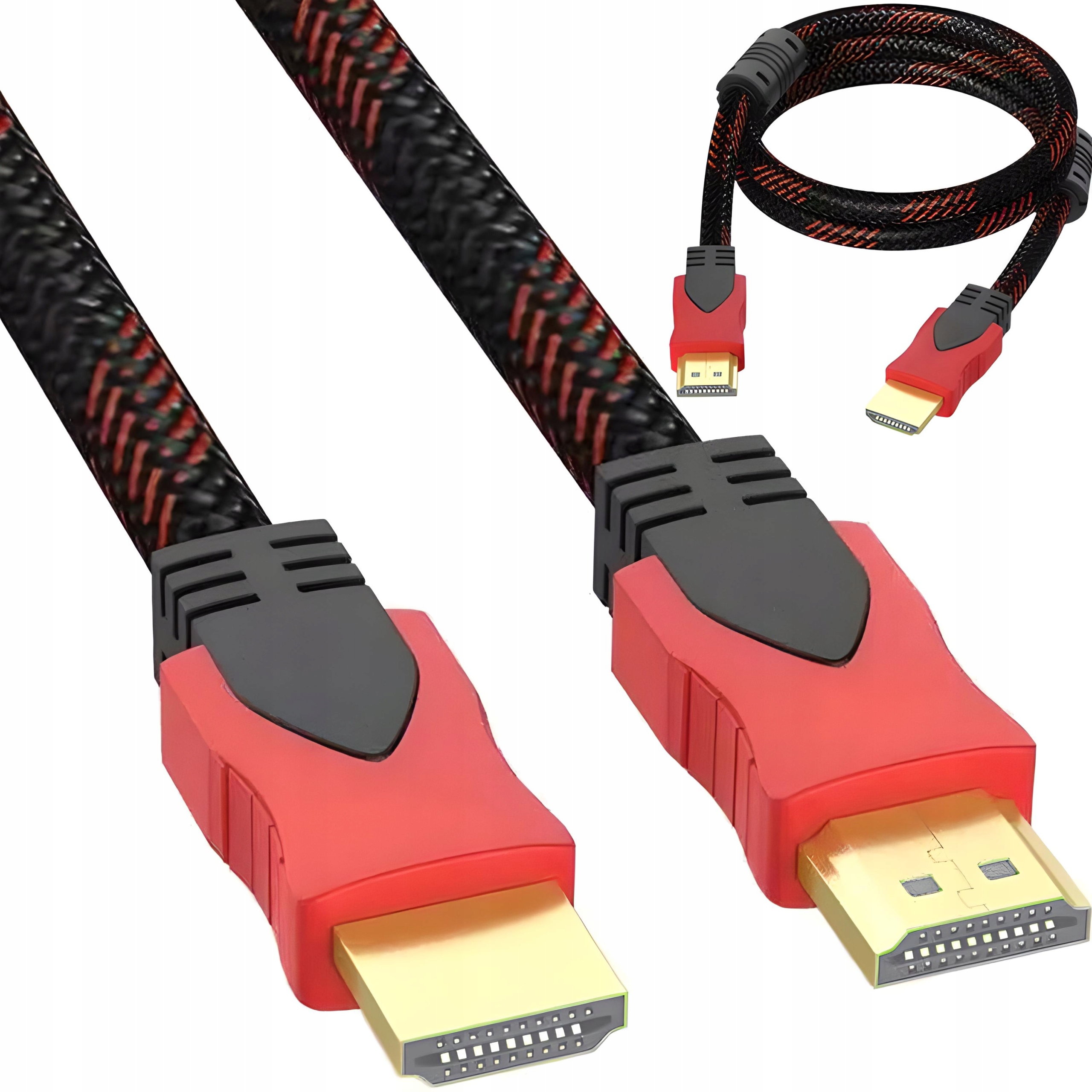 KABEL HDMI FULL HD UHD 4K 3D PRZEWÓD HIGH SPEED 3M Sklep, Opinie, Cena w Allegro.pl