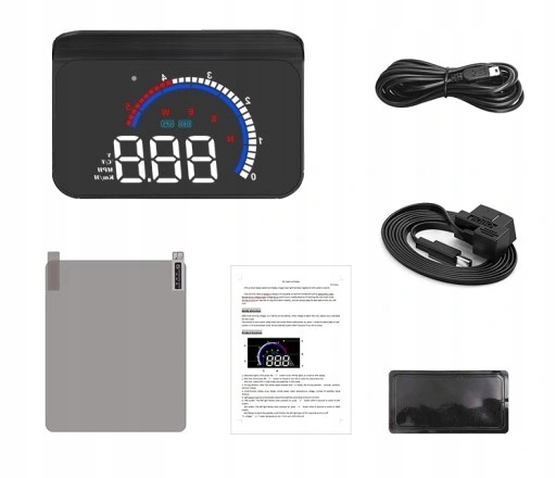 WYŚWIETLACZ PROJEKTOR LED LCD HUD OBD2 GPS USB M13 EAN (GTIN) 5902659173522