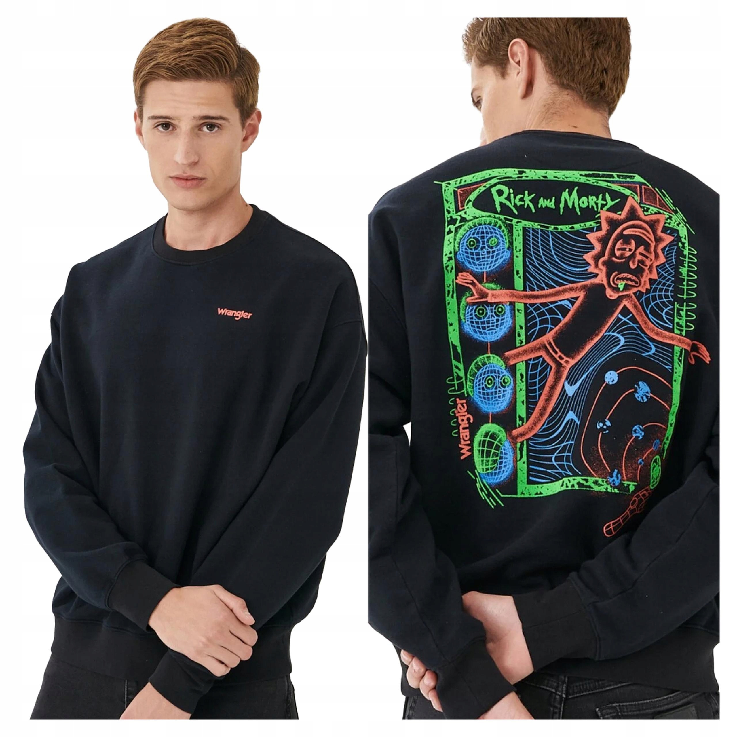 Wrangler Rick&morty Pánská Mikina Klasická 2XL