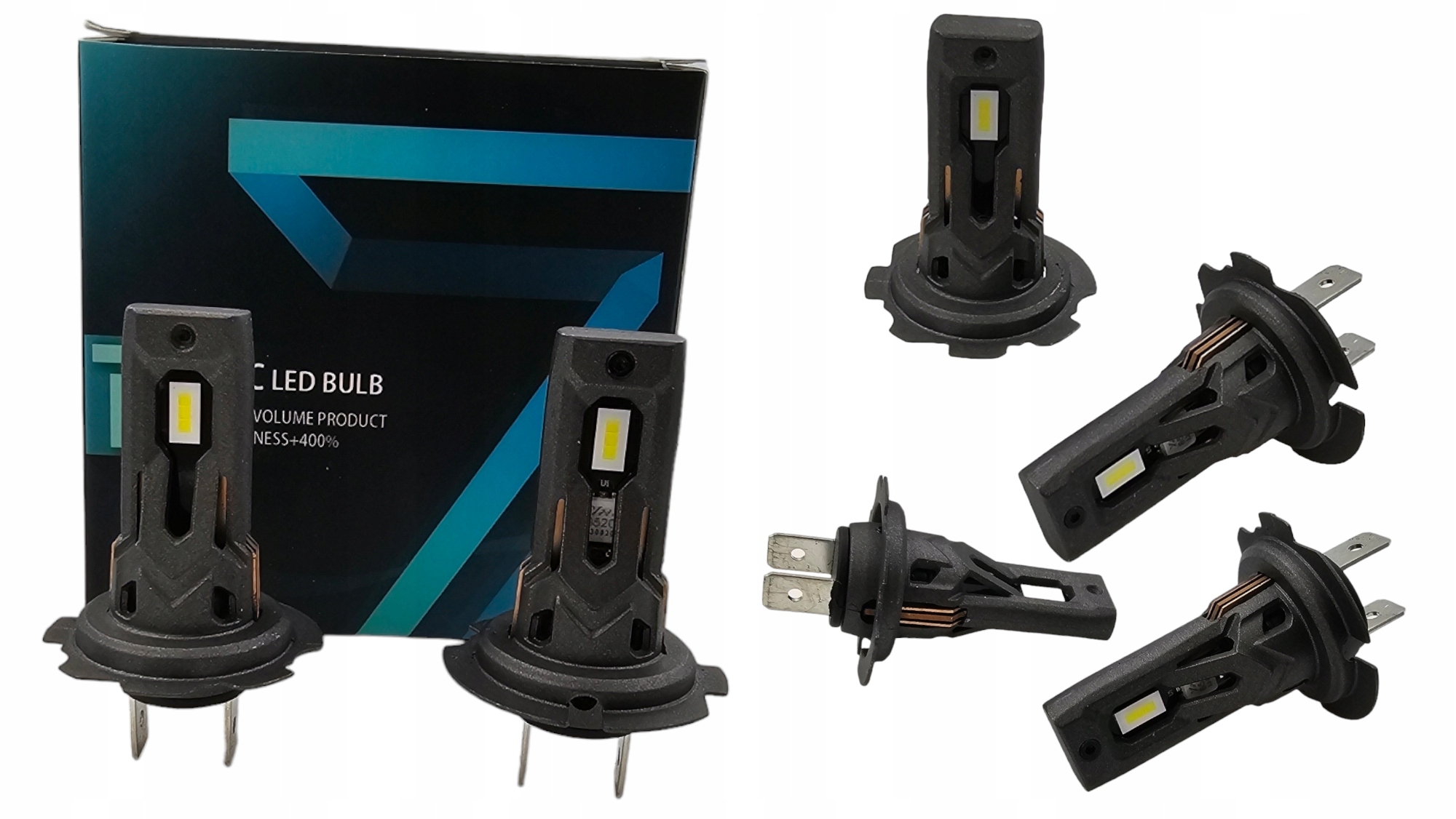 Led žárovky Emc H7 60W Plug&Play Csp 1do1 IP68 Canbus Ultra Silné