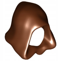 

Lego 30381 czapka kaptur brązowy 1 szt N