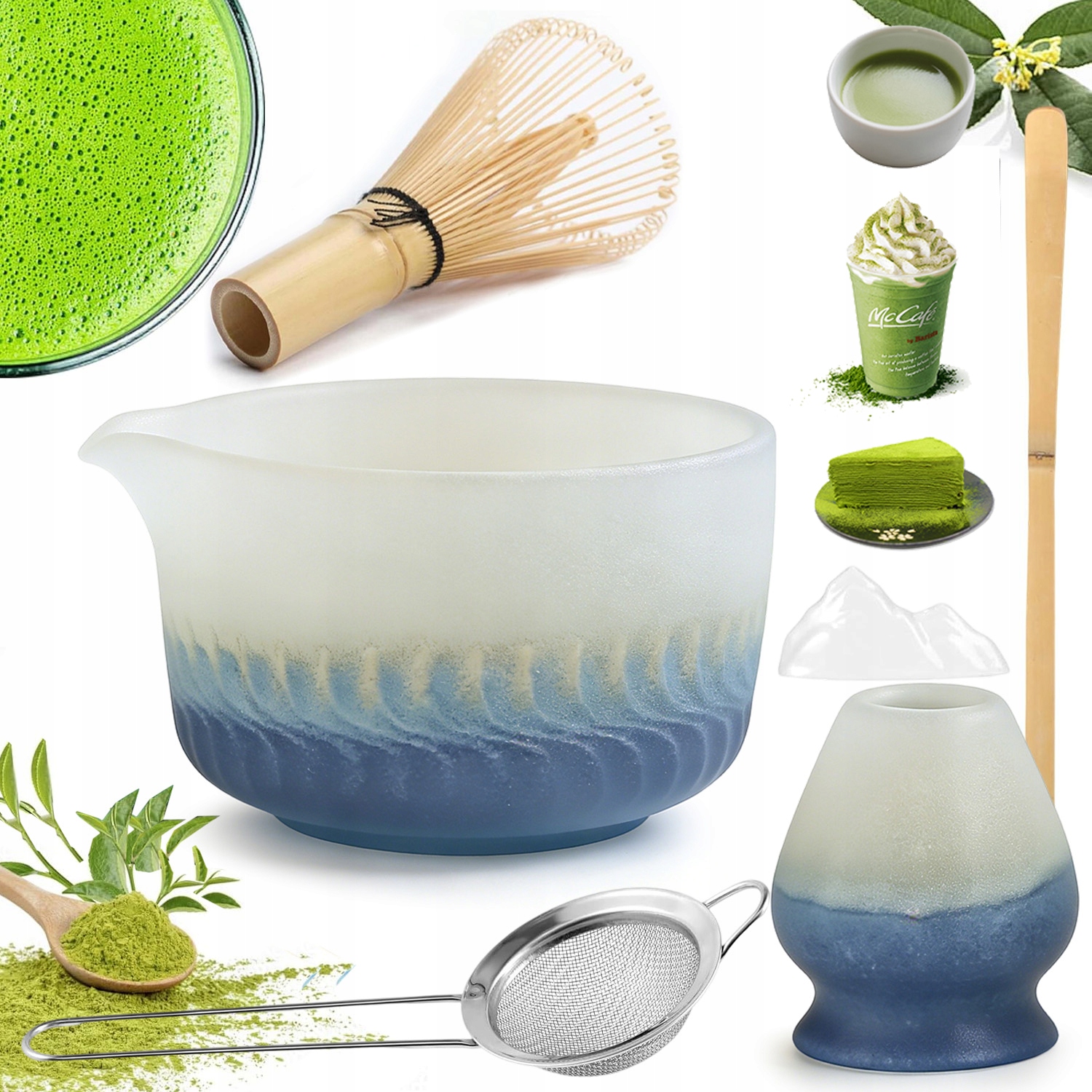 Bambusowy Zestaw Prezentowy Do Herbaty Matchy Chashaku Wysokiej Jakości