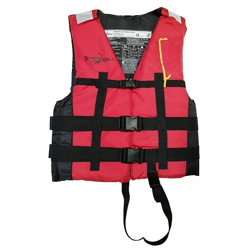 Kamizelka Scorpio New Asekuracyjna Red roz L/XL