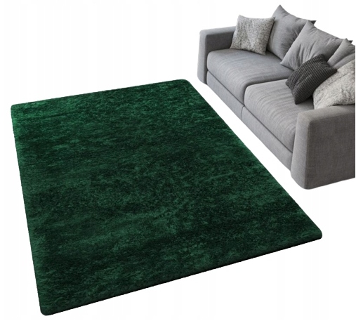 Plyšový Koberec Shaggy Nadýchaný do obývacího pokoje Měkký 200x300 Kožešinový obdélník