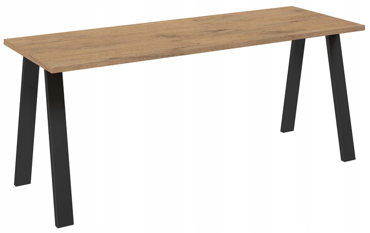 Stół loftowy do jadalni KLEO 185 x 67 DĄB LANCELOT