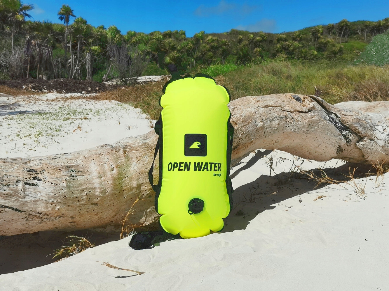 DMUCHANA BOJKA ASEKURACYJNA - BOJA DO PŁYWANIA - MOCNA BOJKA PŁYWACKA Kod producenta Dmuchana bojka asekuracyjna do pływania