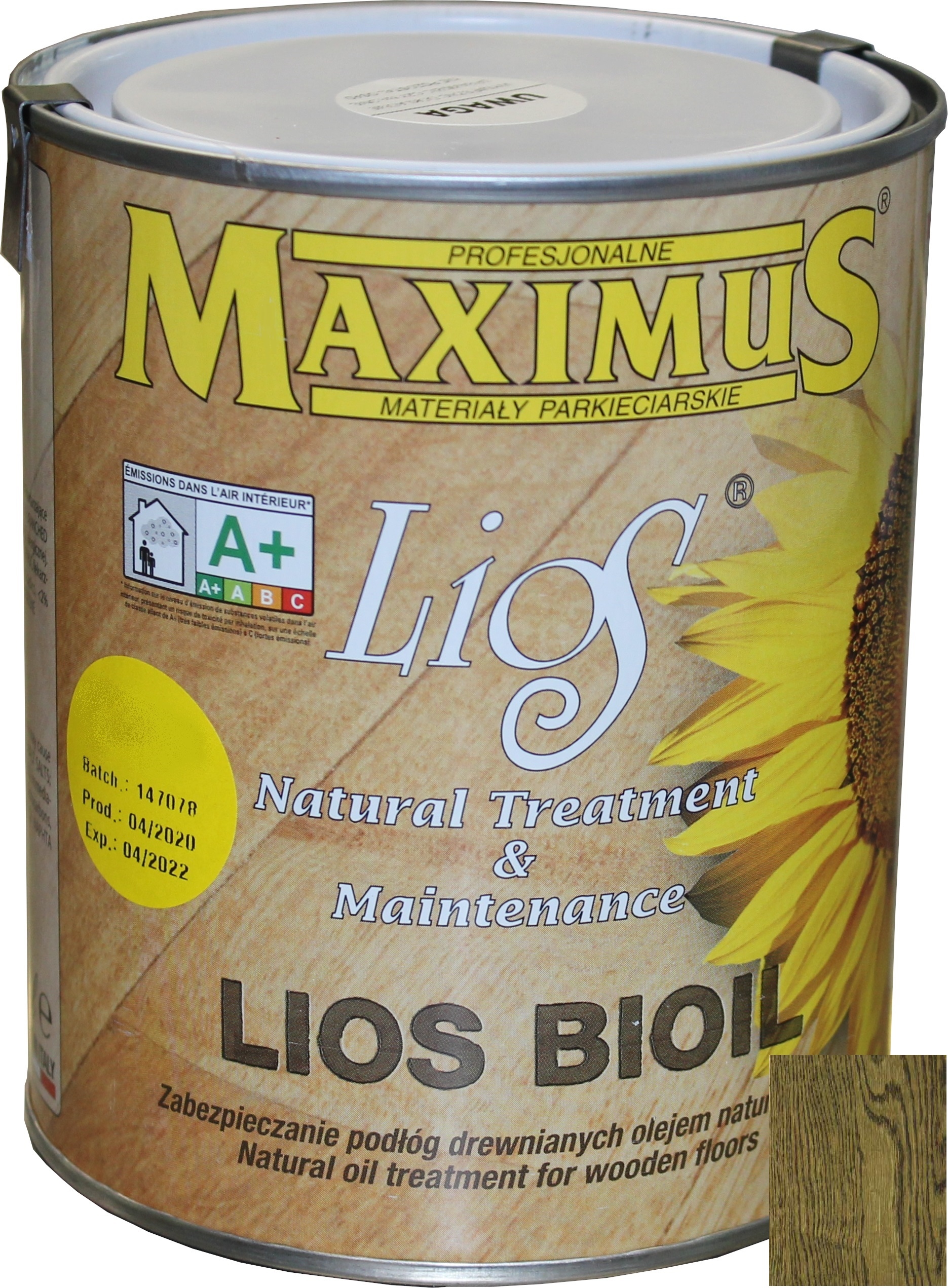 Maximus Lios Bioil Oliva 1L – olej na podlahy