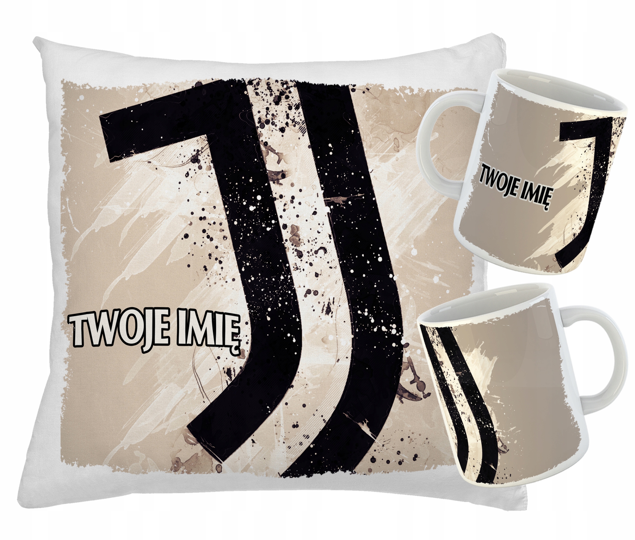 

Kubek Poduszka zestaw dla kibica JUVENTUSu Turyn