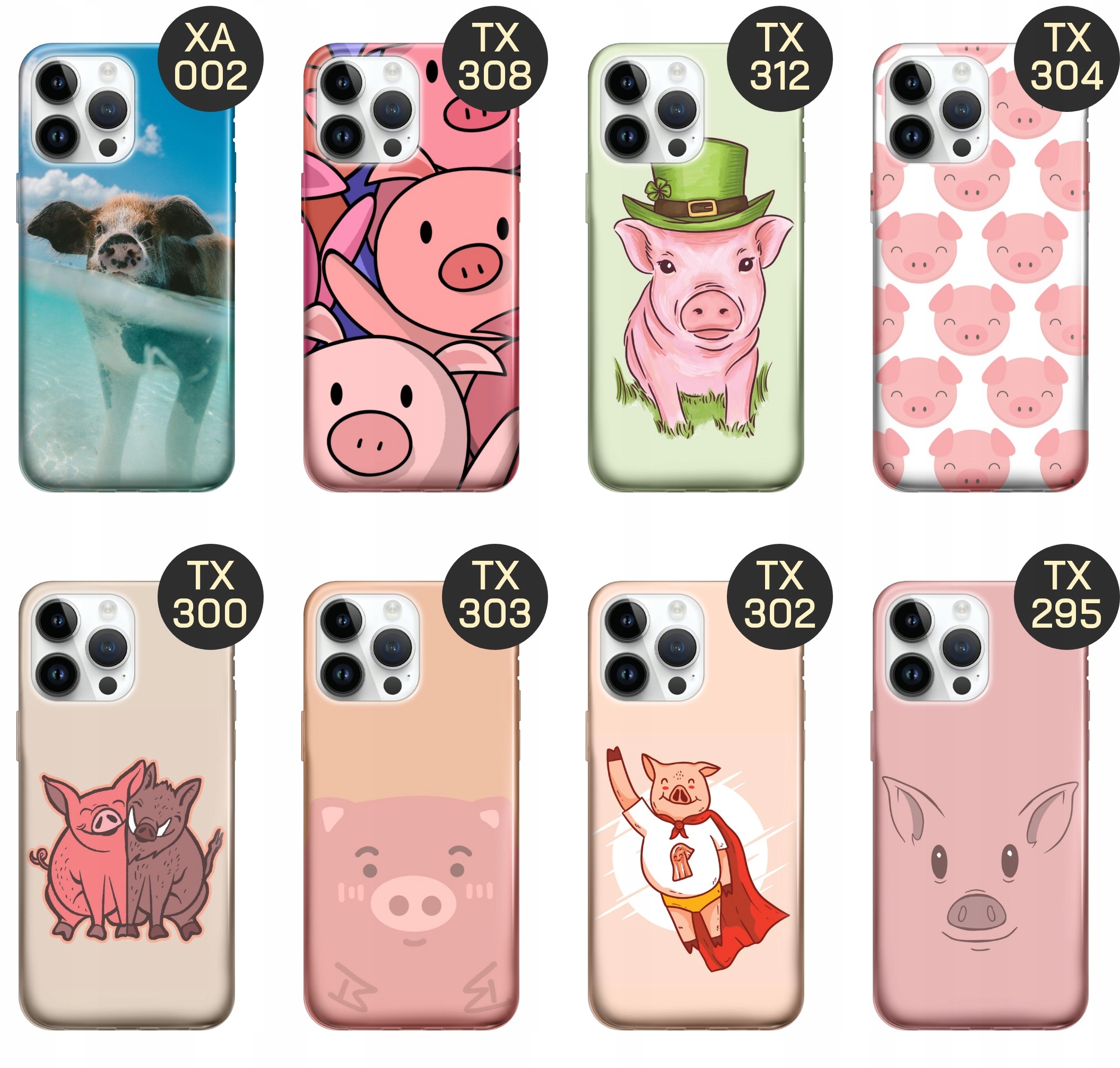 ETUI DO IPHONE 14 PRO MAX WZORY ŚWINKA PEPPA BAJKA OBUDOWA POKROWIEC CASE Kod producenta HC-CASE0493-921617 ZE WZOREM