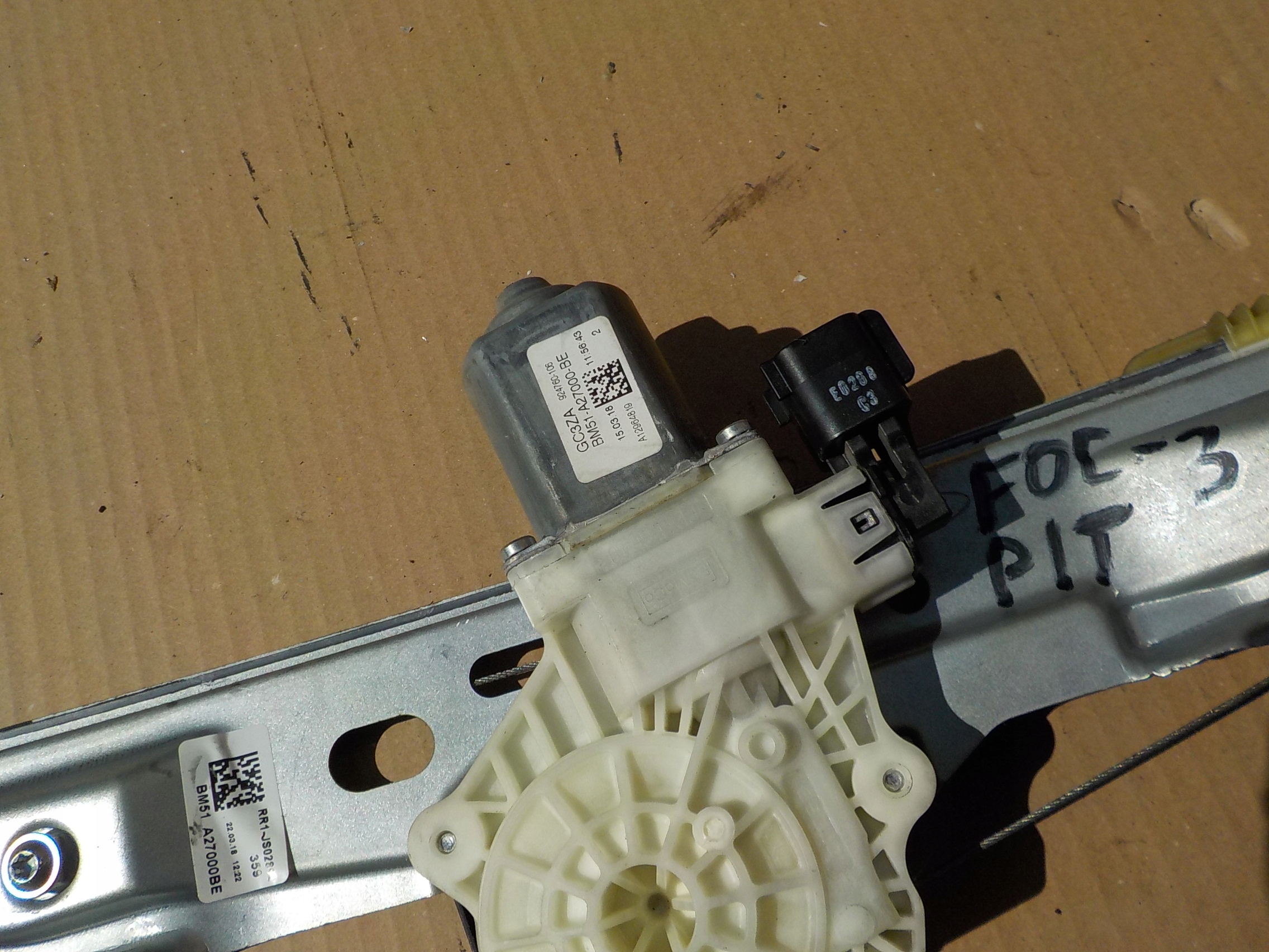 mini motor window regulator right rear part ford focus mk3 lift kombi