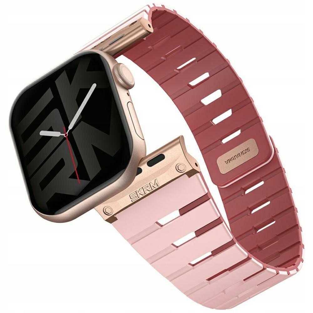 Pásik Skinarma Gemini pre Apple Watch 42/41/40 mm, ružový
