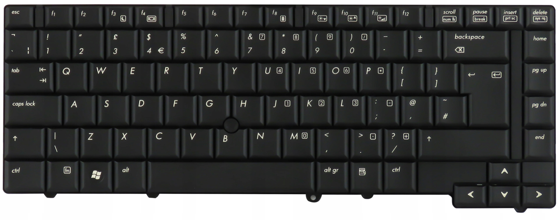 Klávesnice Hp 483010-031 468778-031 Elitebook 6930P Uk rozložení