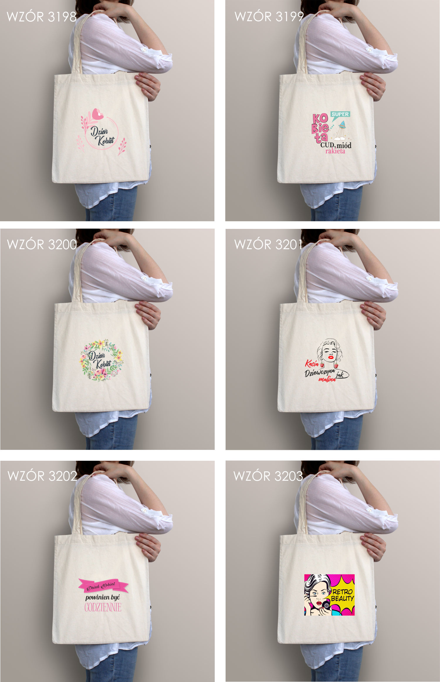 Eko Torba z imieniem PREZENT JESTEŚ IDEALNA Rodzaj torba