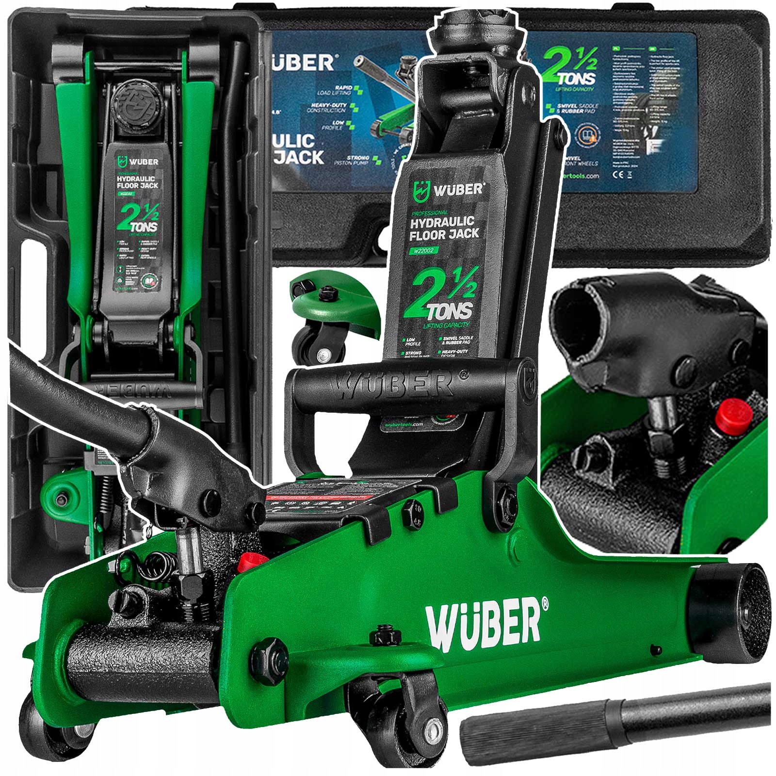 Hydraulický Nízkoprofilový Zvedák Hever 80-375