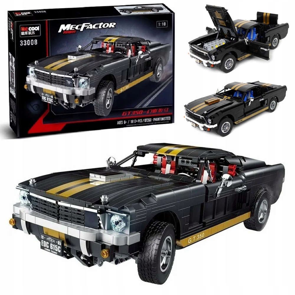 

Klocki Technic Samochód Ford Mustang Shelby Gt 350