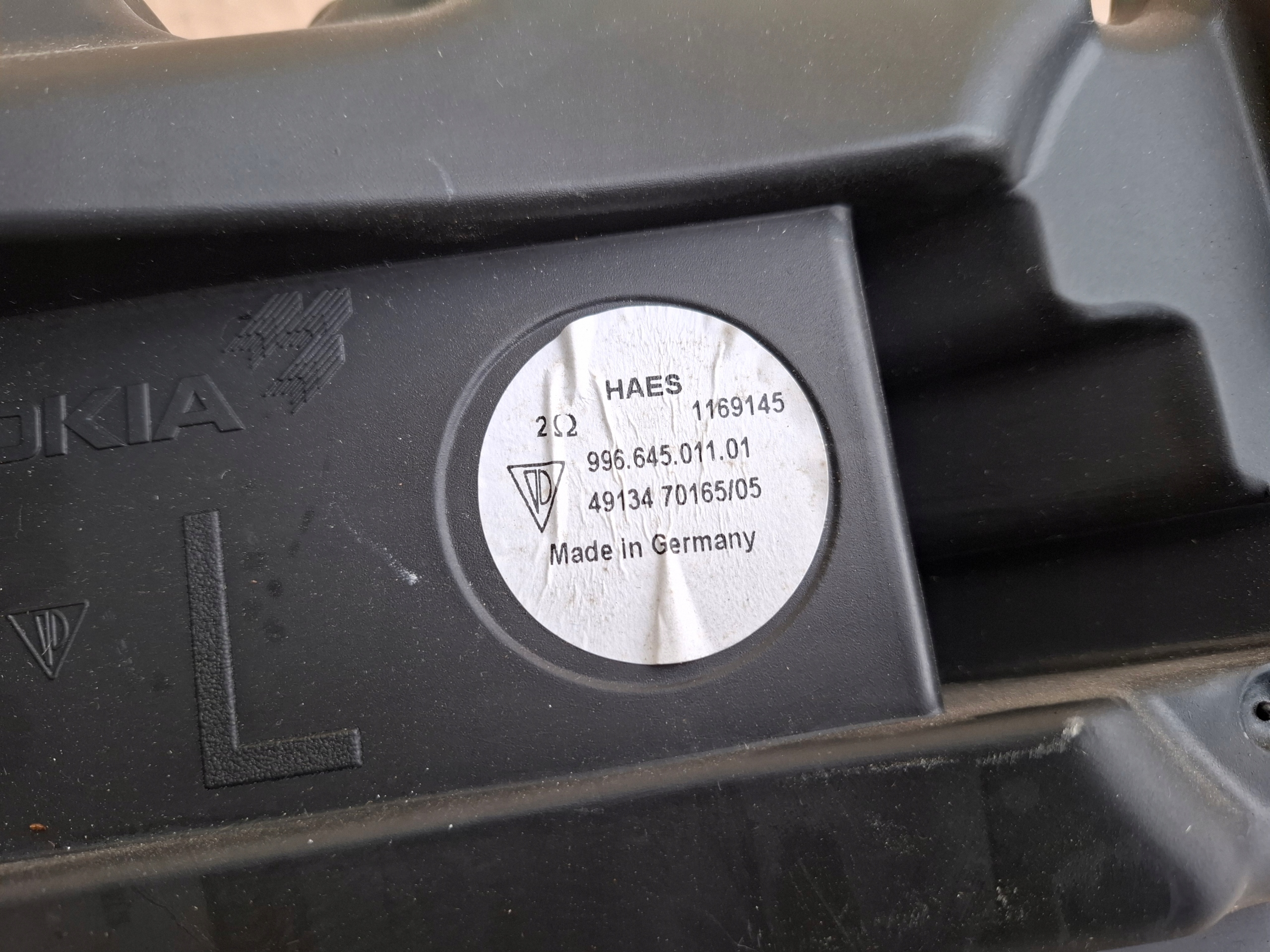 speaker door Porsche OE 99664501101