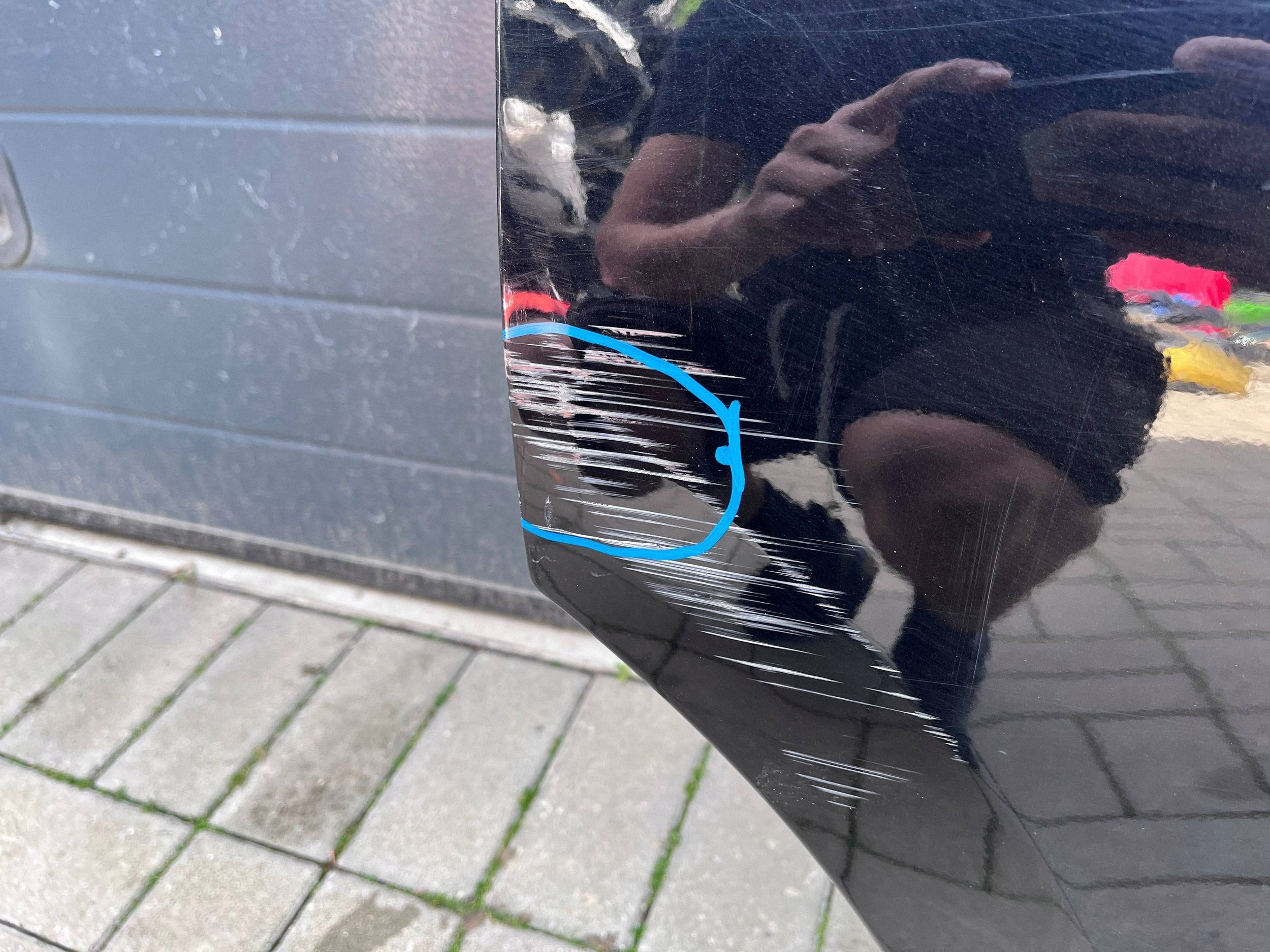 Vw Caddy 2K door rozuwane right rear part rear. right
