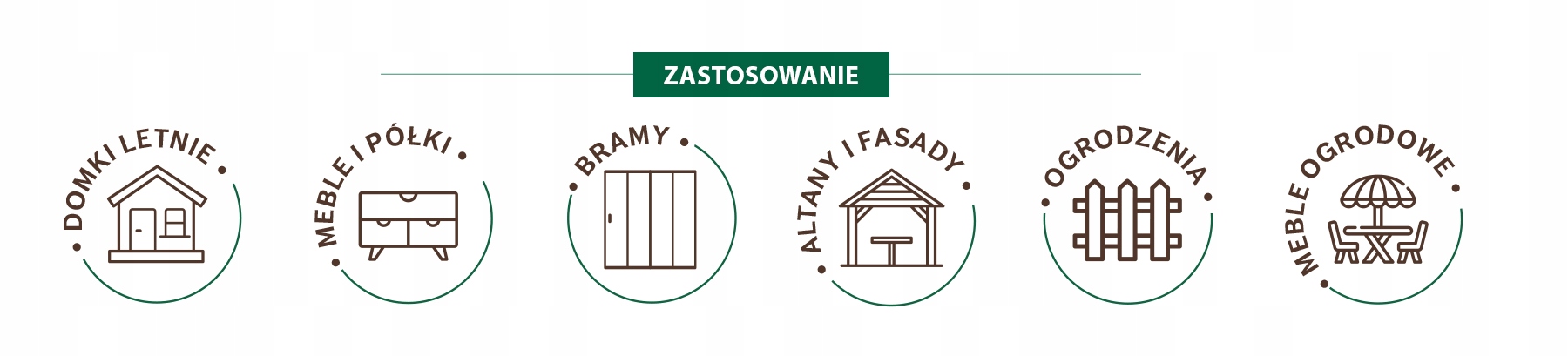 Impregnat do drewna DRAGON PREMIUM 10L DĄB Zastosowanie uniwersalne