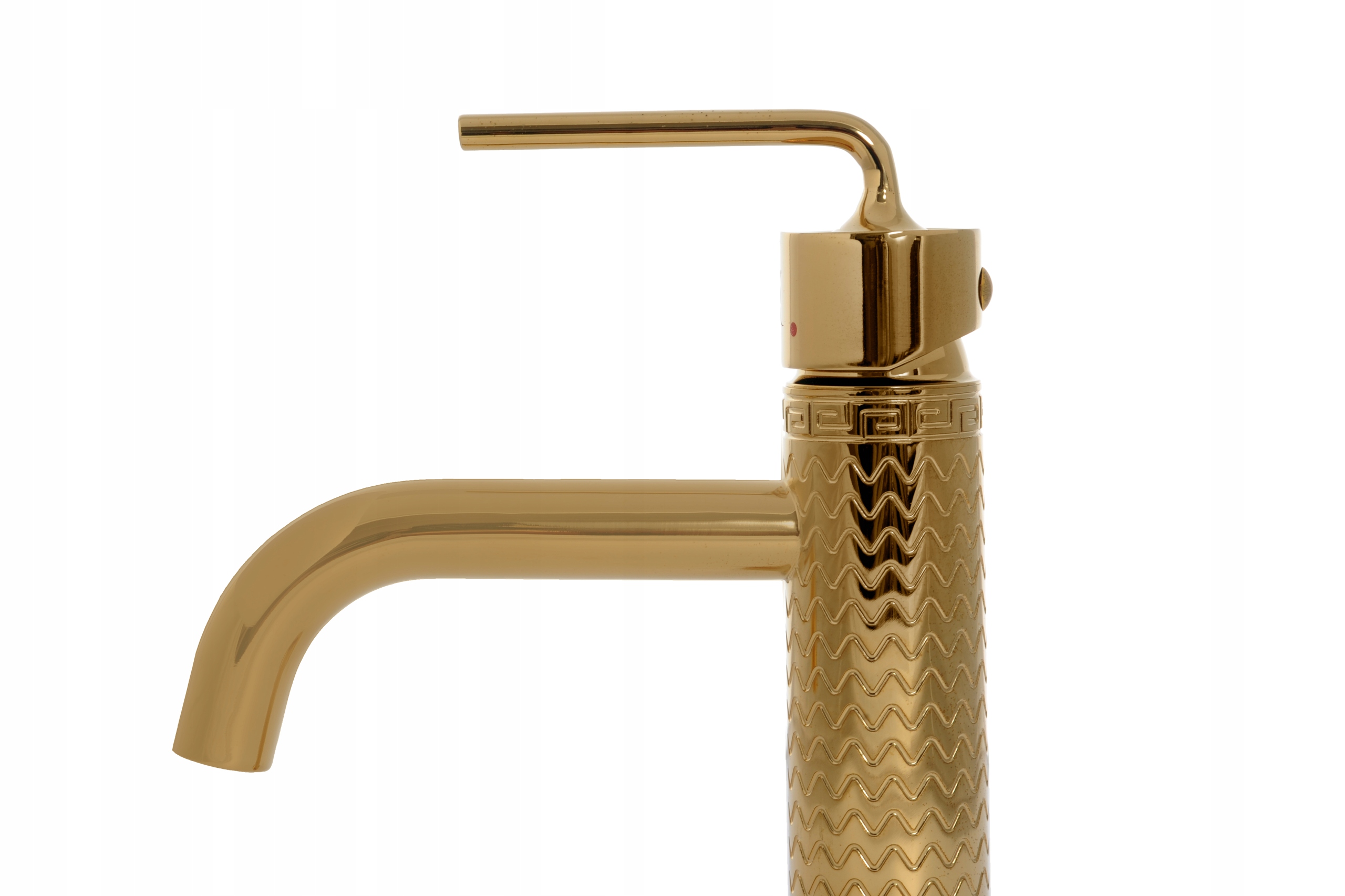 BATERIA UMYWALKOWA ROYAL GOLD ZŁOTA WYSOKA Kolor złoty