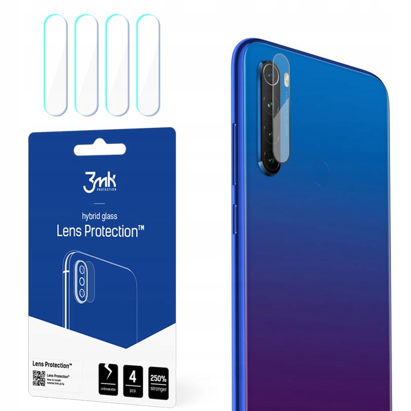 

3mk Lens Szkło na obiektyw aparatu do Redmi Note 8