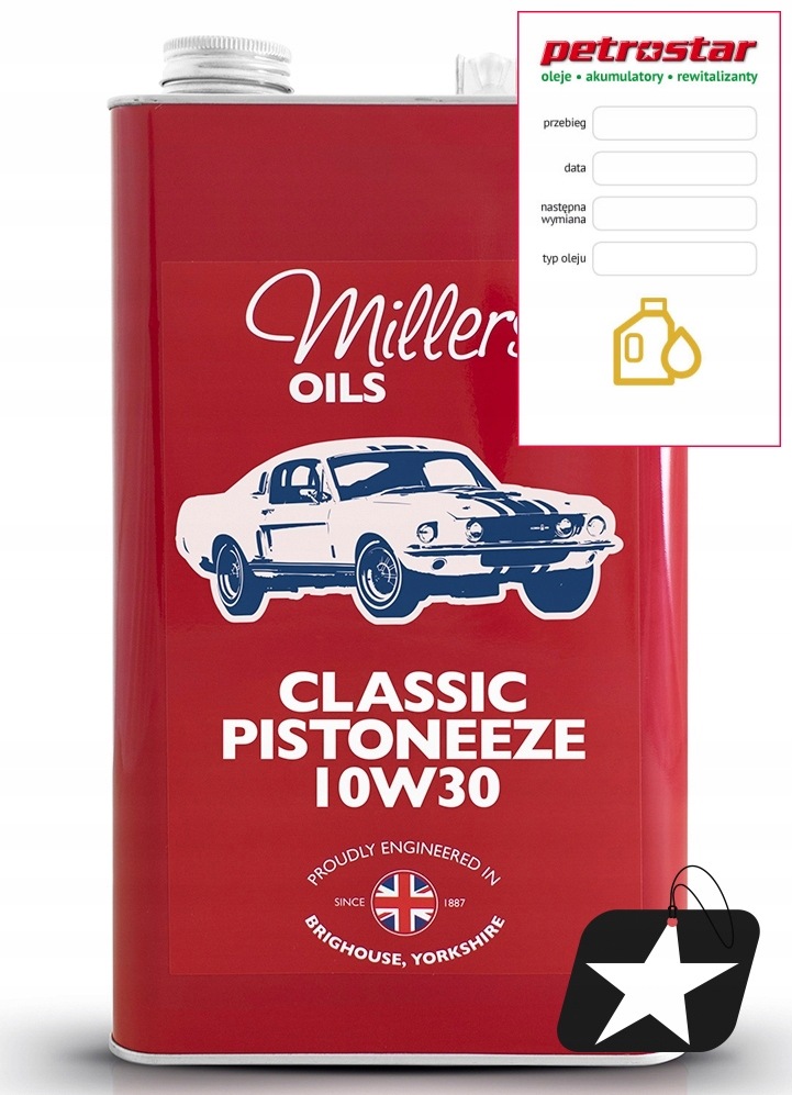Millers Classic Pistoneeze 10W30 5L