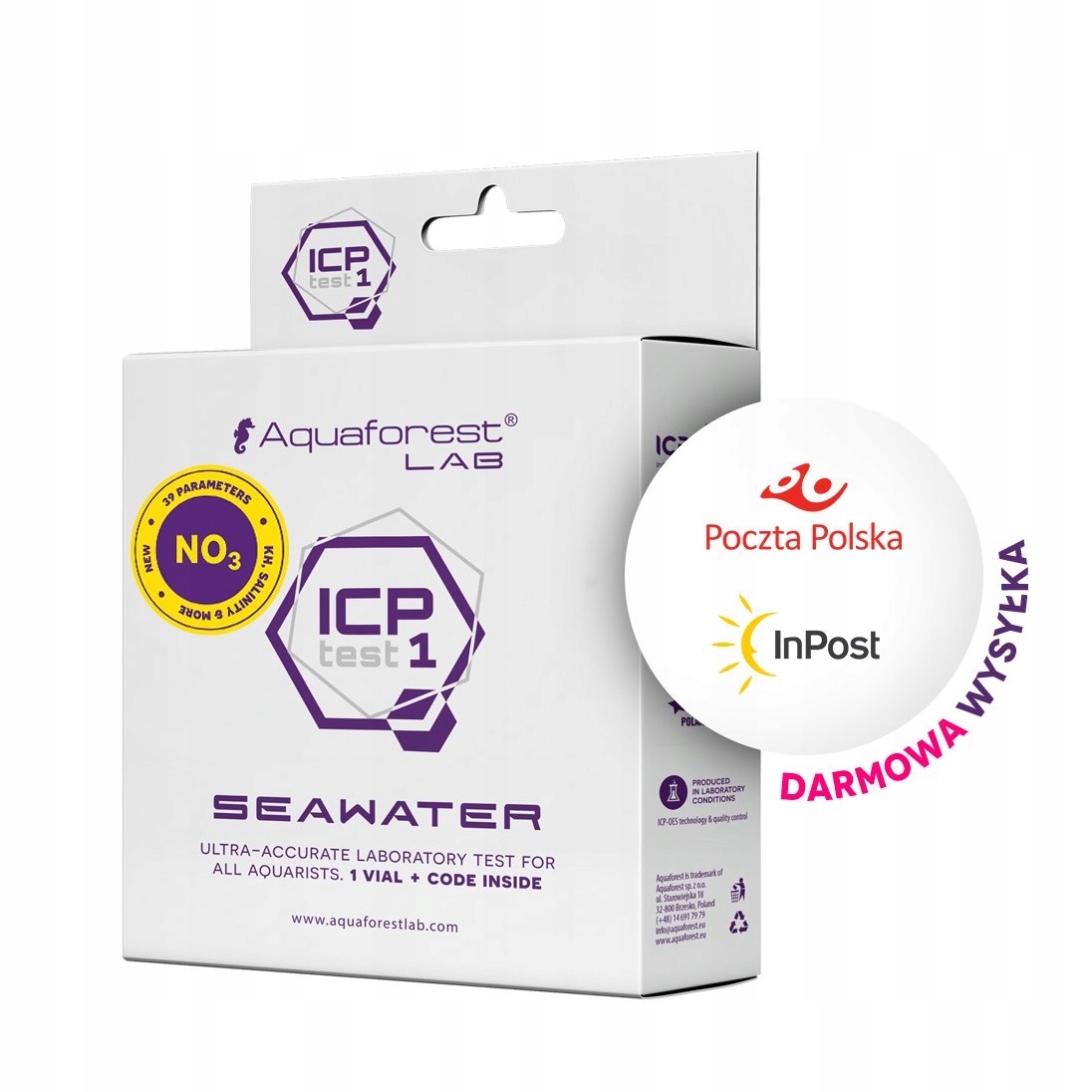 Levně Test Vody Icp Laboratorní Vyšetření Parametry Vody Mořské Akvárium