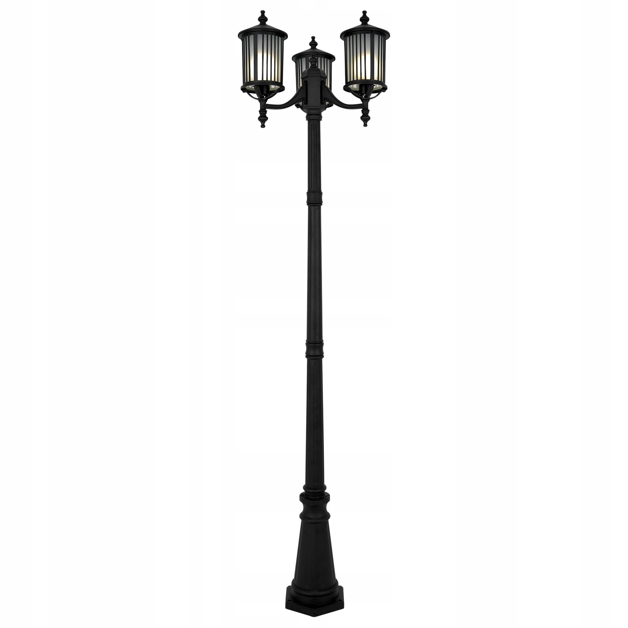 Lampa ogrodowa stojąca latarenka 3xE27 IP44 Detroit Kaja Lighting