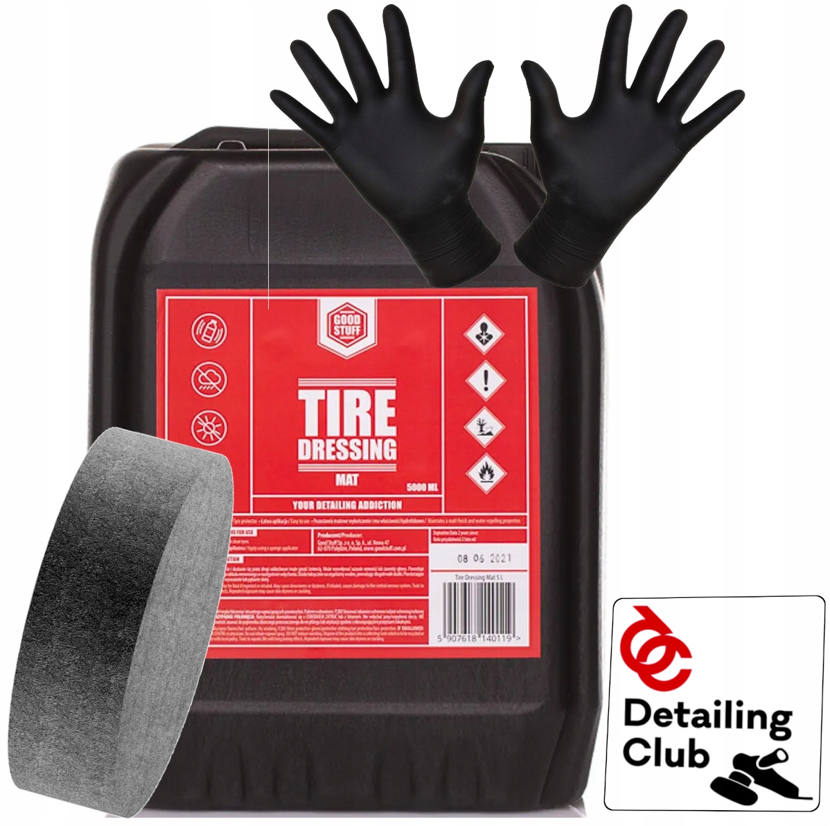 Good Stuff Tire Dressing Matowy do opon 5000 ml