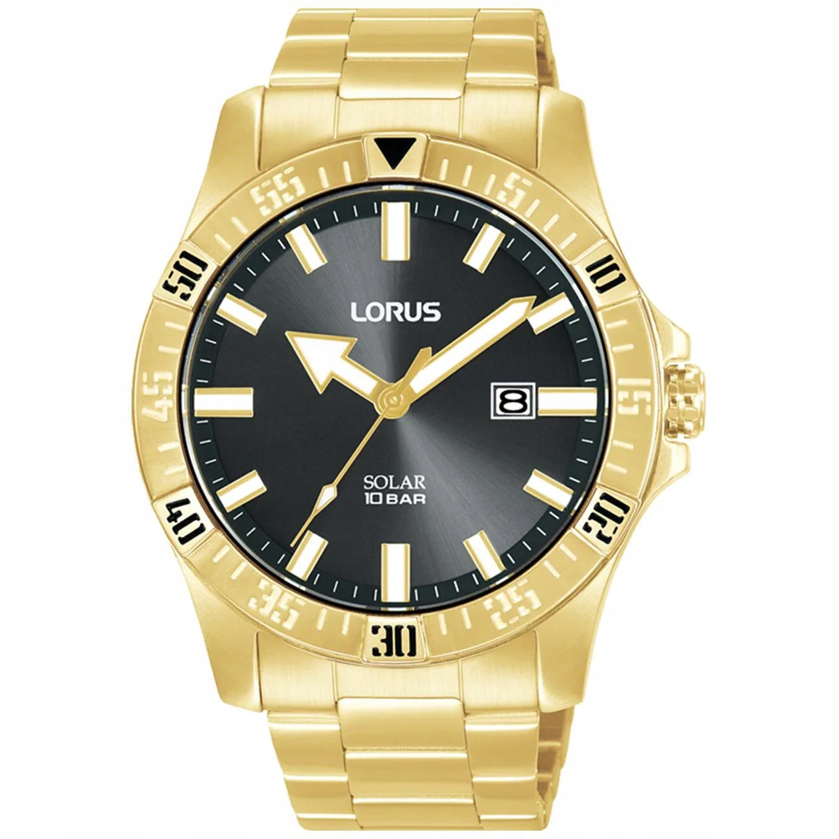 Pánské Hodinky Lorus RX382AX9 zlatý náramek